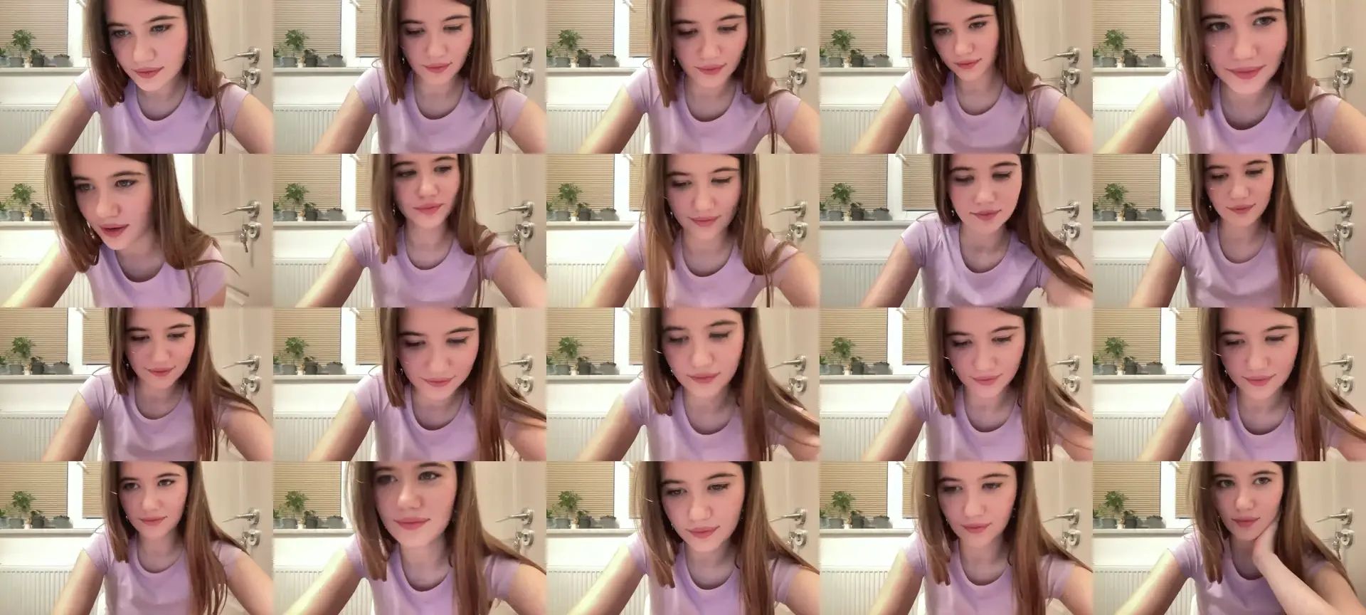 Elvira photo contact sheet