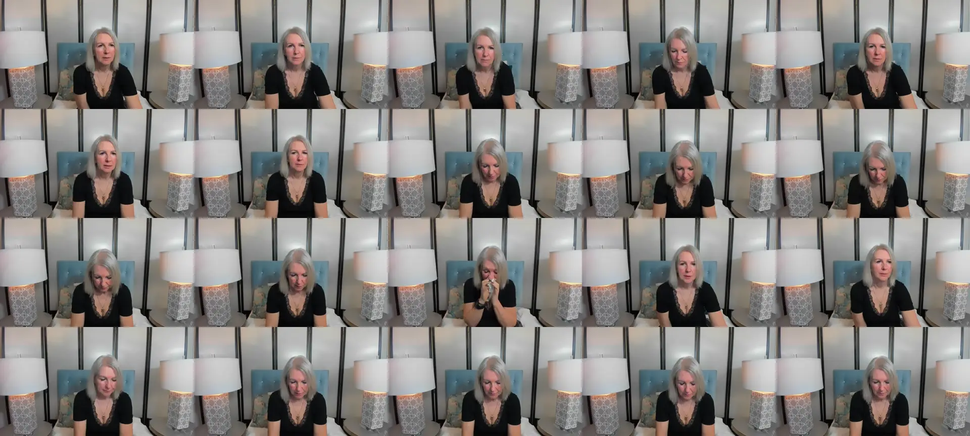 EricaSexyX photo contact sheet