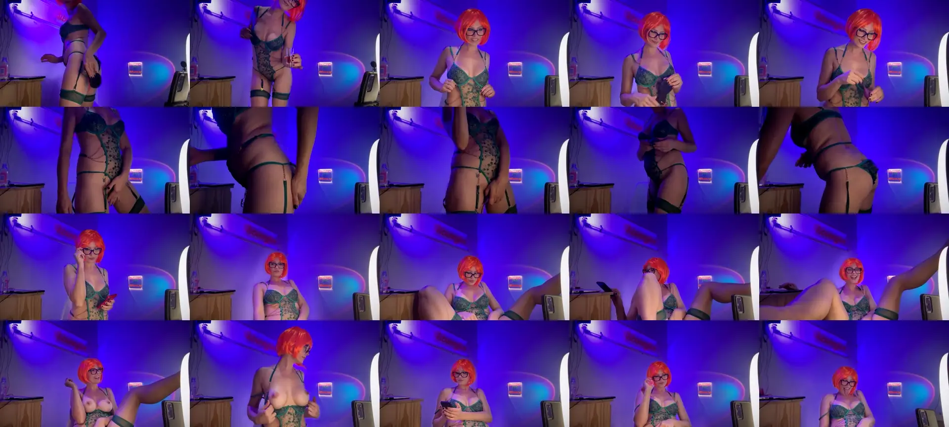 Irinalive photo contact sheet