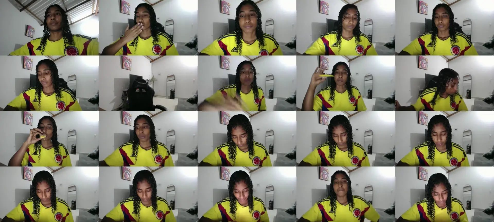 Yohatinelly07 photo contact sheet