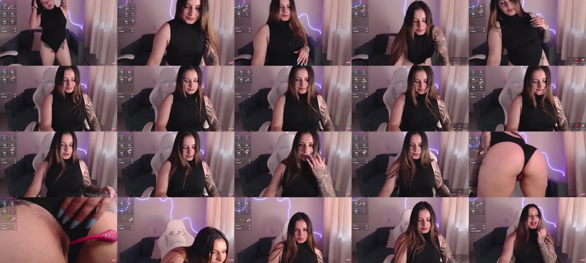 Aby_White photo contact sheet