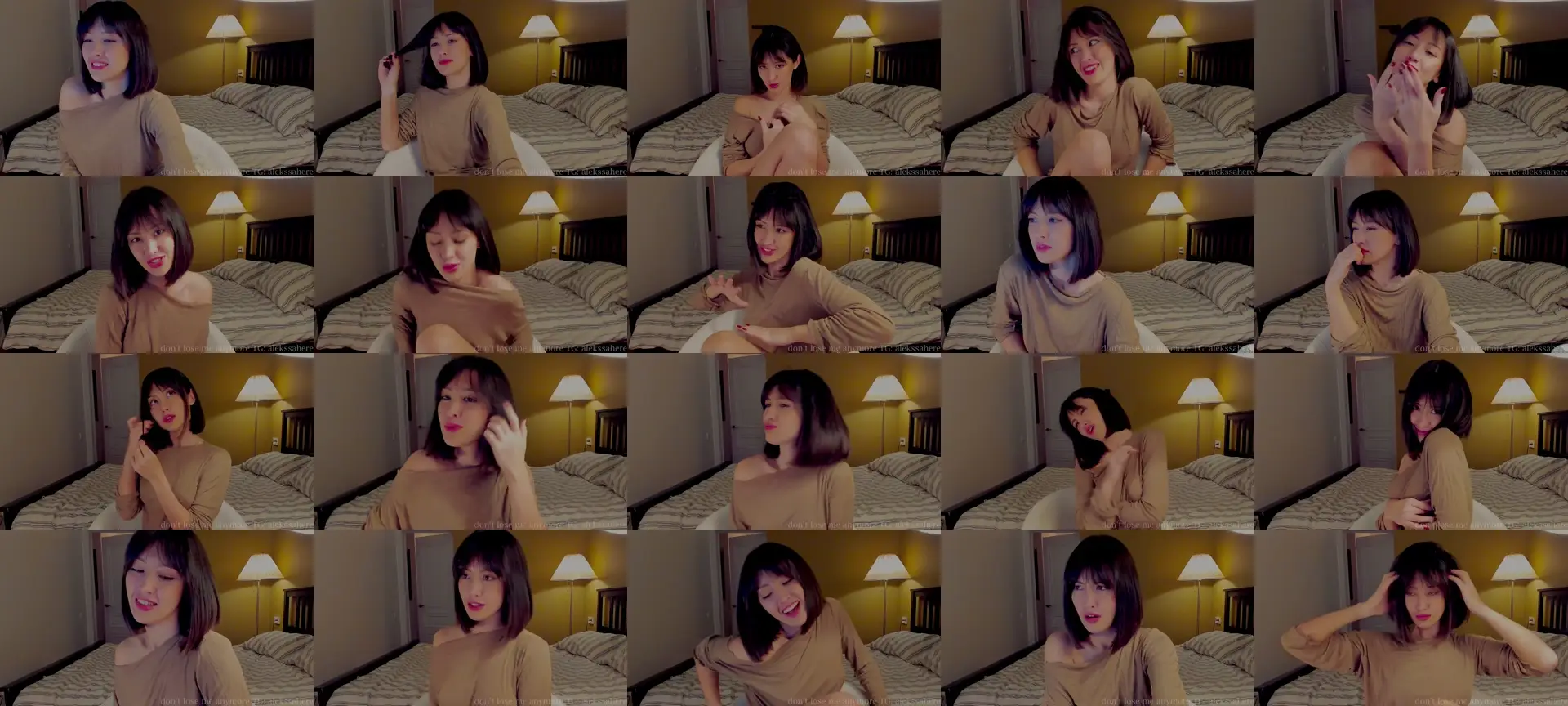 AlexaGirl1 photo contact sheet