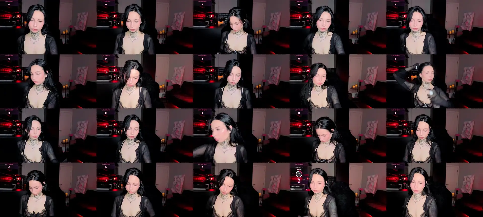 Alice photo contact sheet