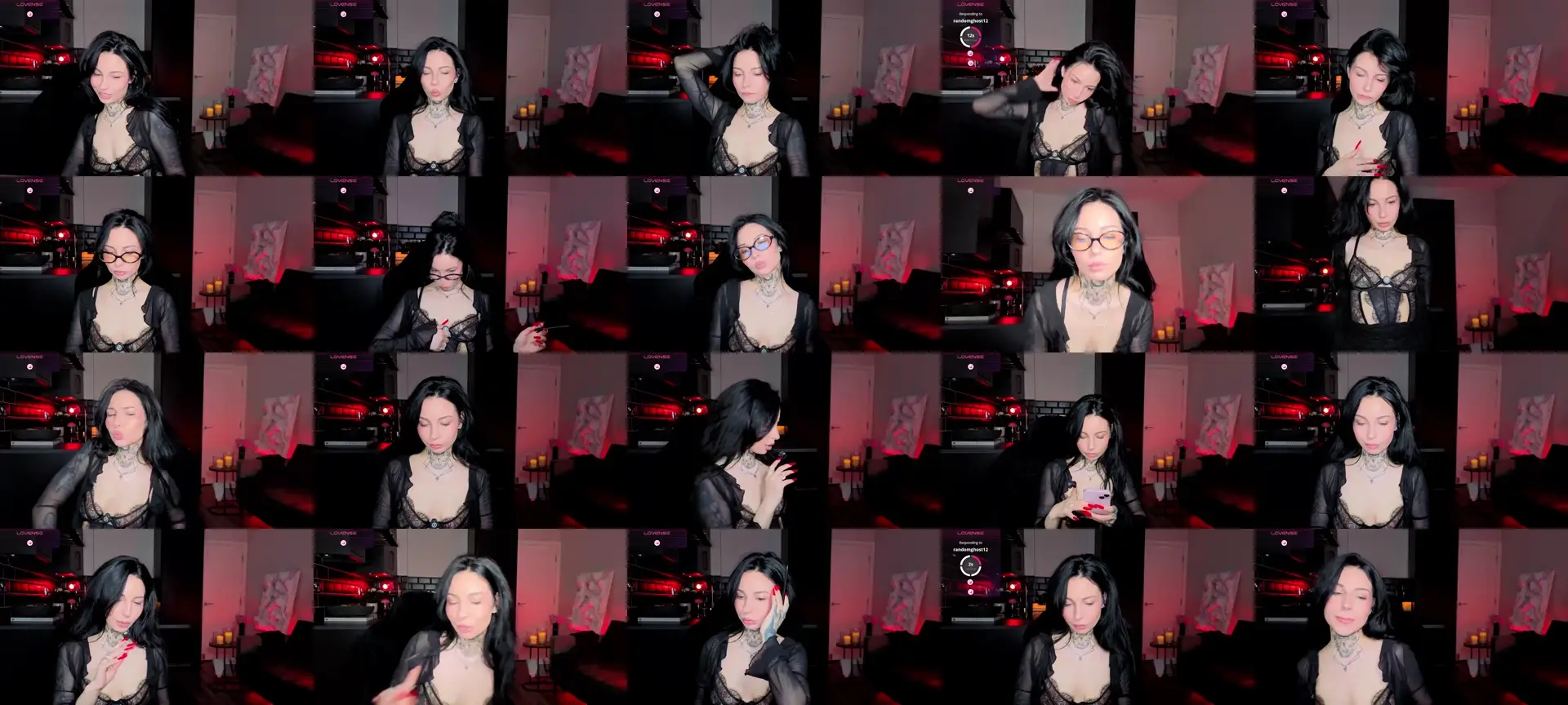 Alice photo contact sheet