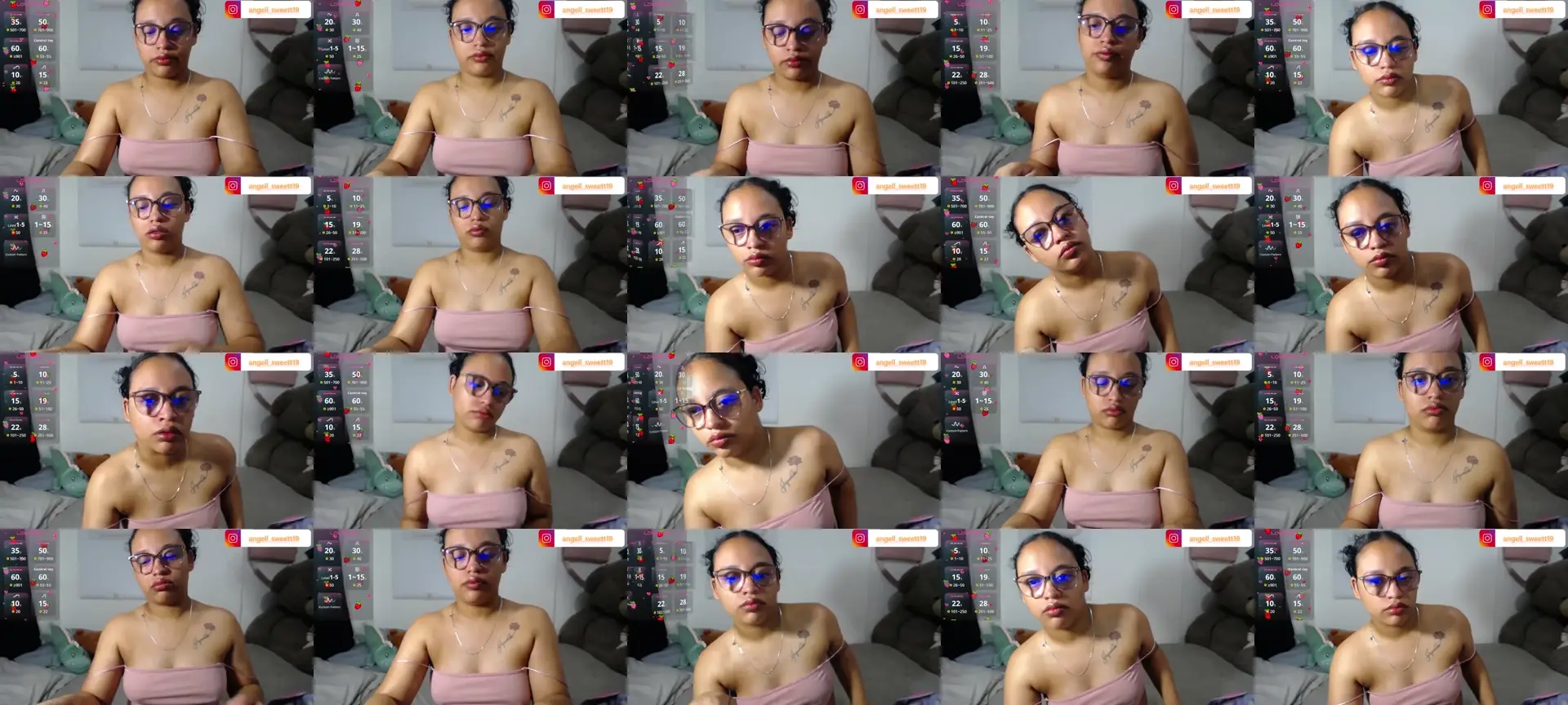 angela_angel photo contact sheet