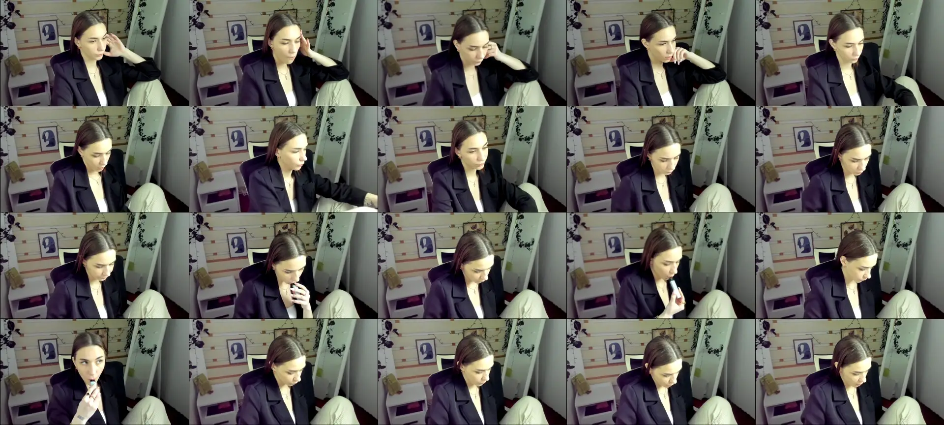 AriTemptation photo contact sheet