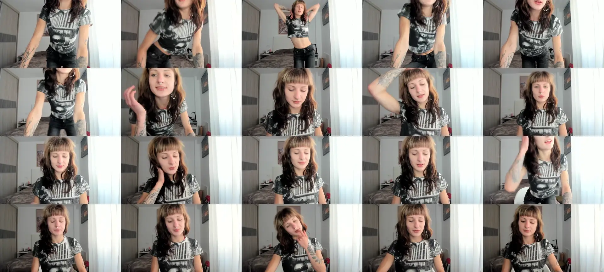 Black_Aranya photo contact sheet