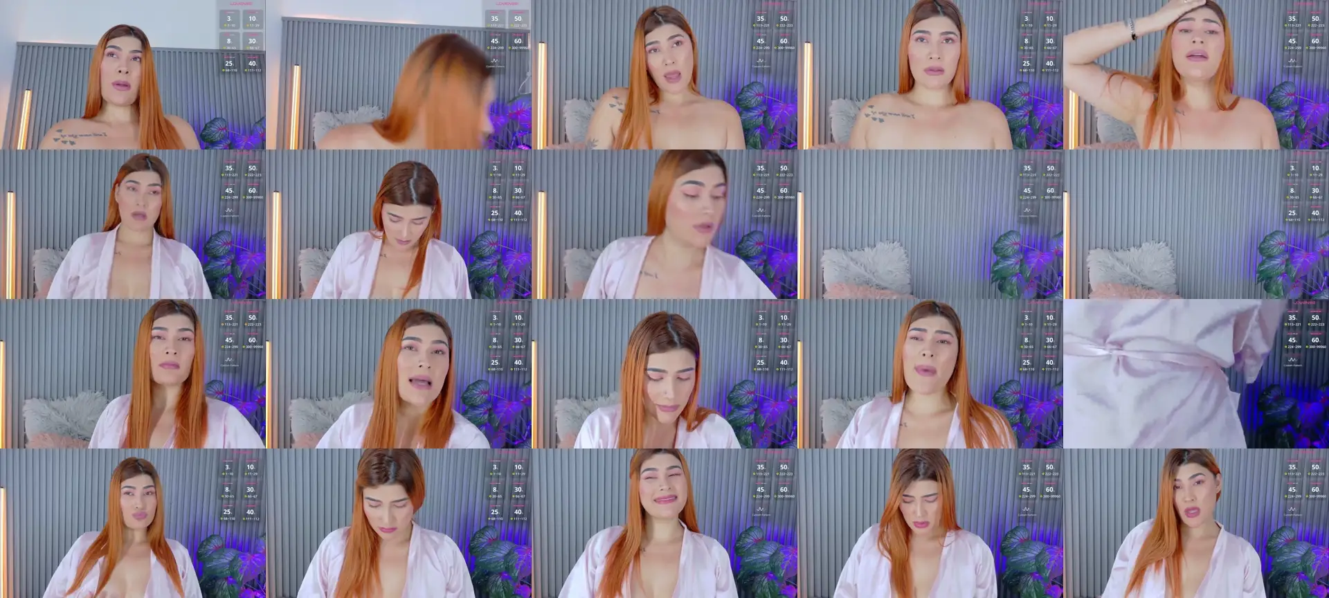 CelesteFer photo contact sheet