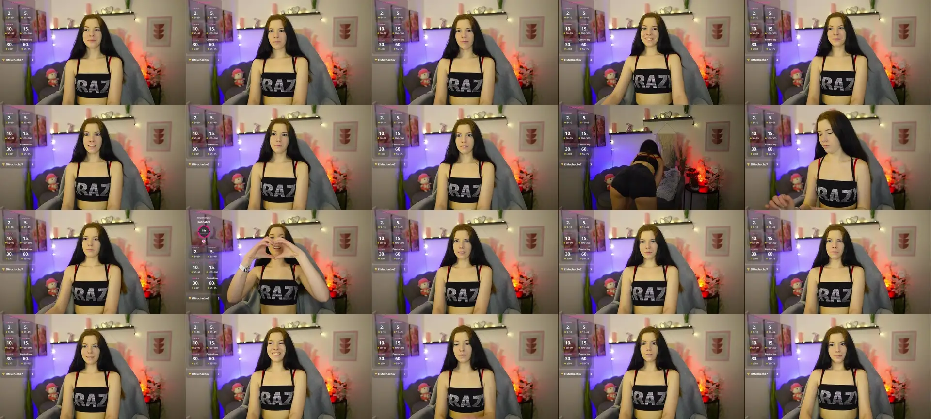 Cherry_Rain photo contact sheet