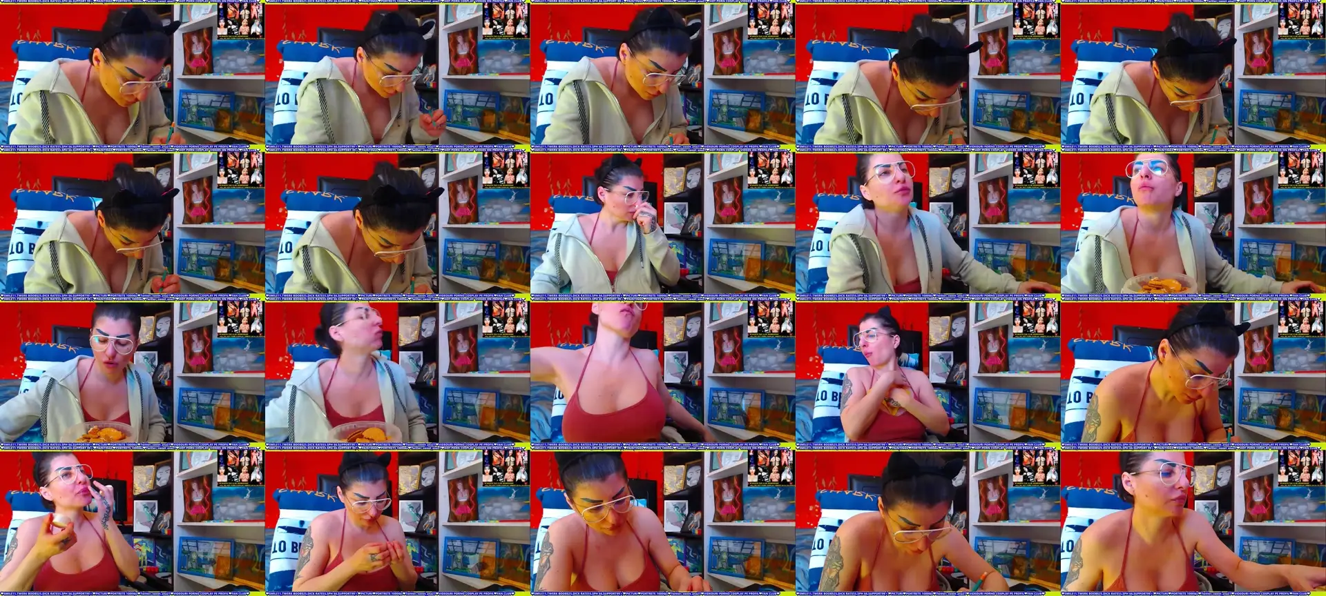 Cuminmenowbby photo contact sheet