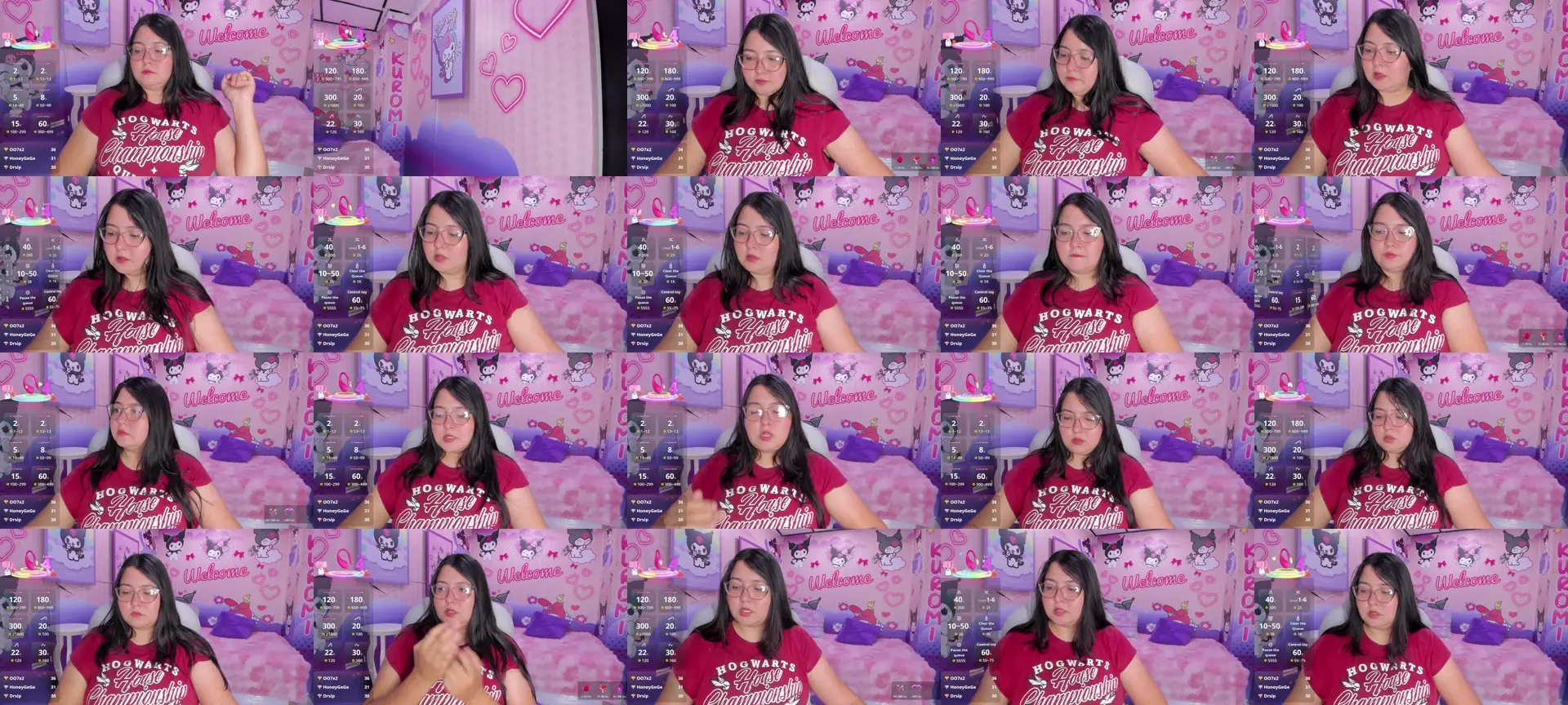 Dulce_meow photo contact sheet