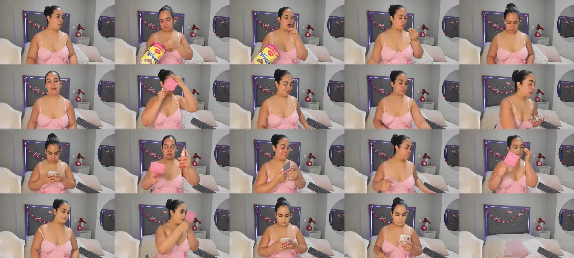 Emmalye photo contact sheet