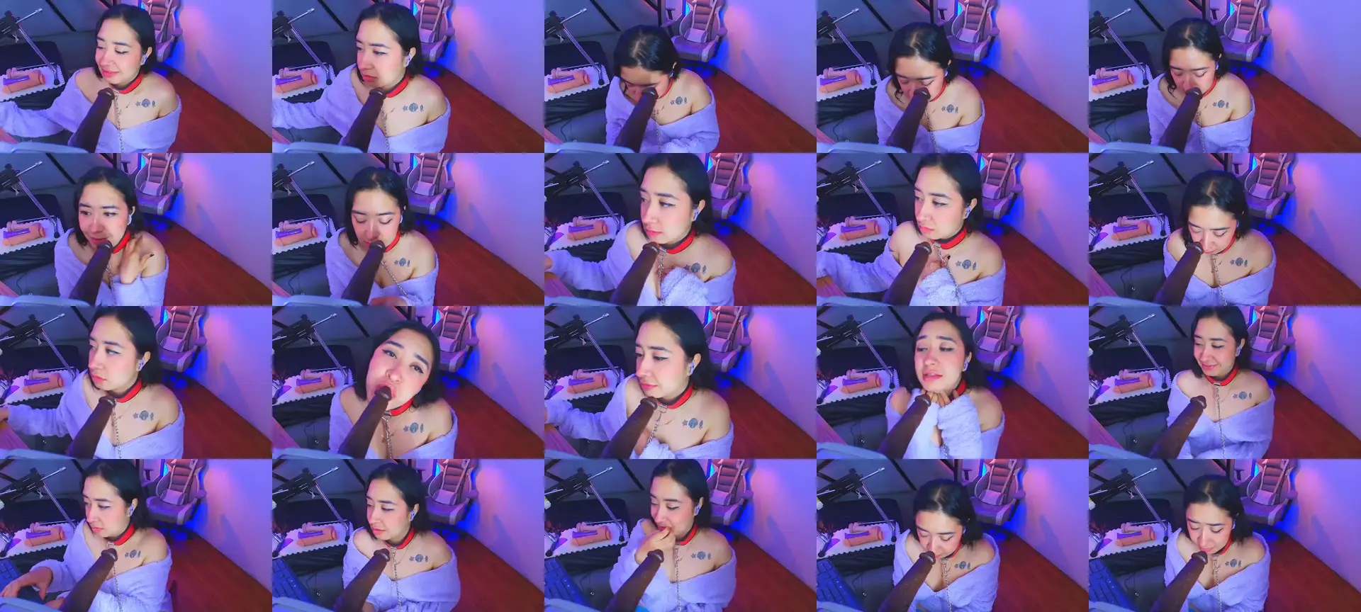 Giingerrous photo contact sheet