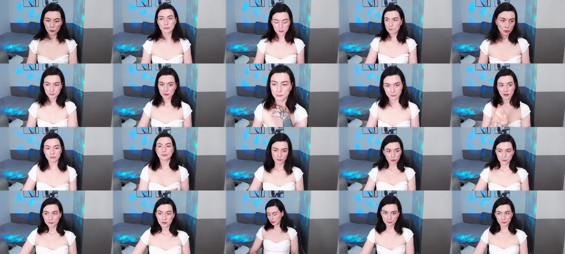 HeyAriel photo contact sheet