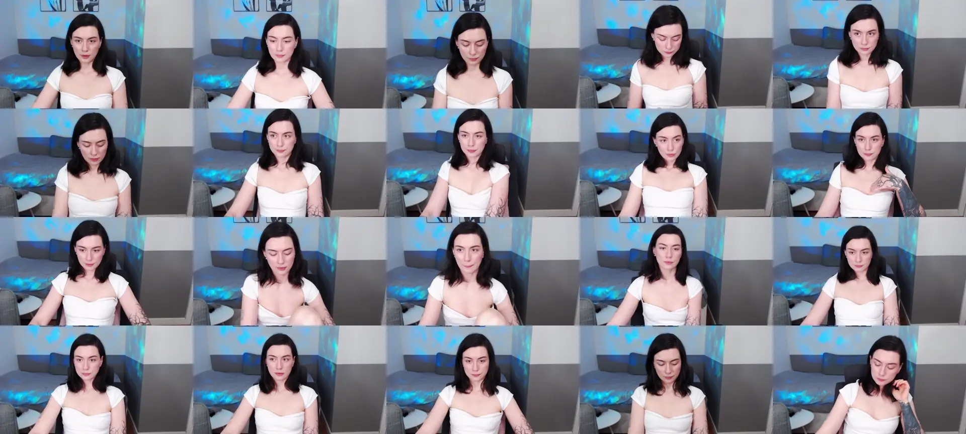 HeyAriel photo contact sheet