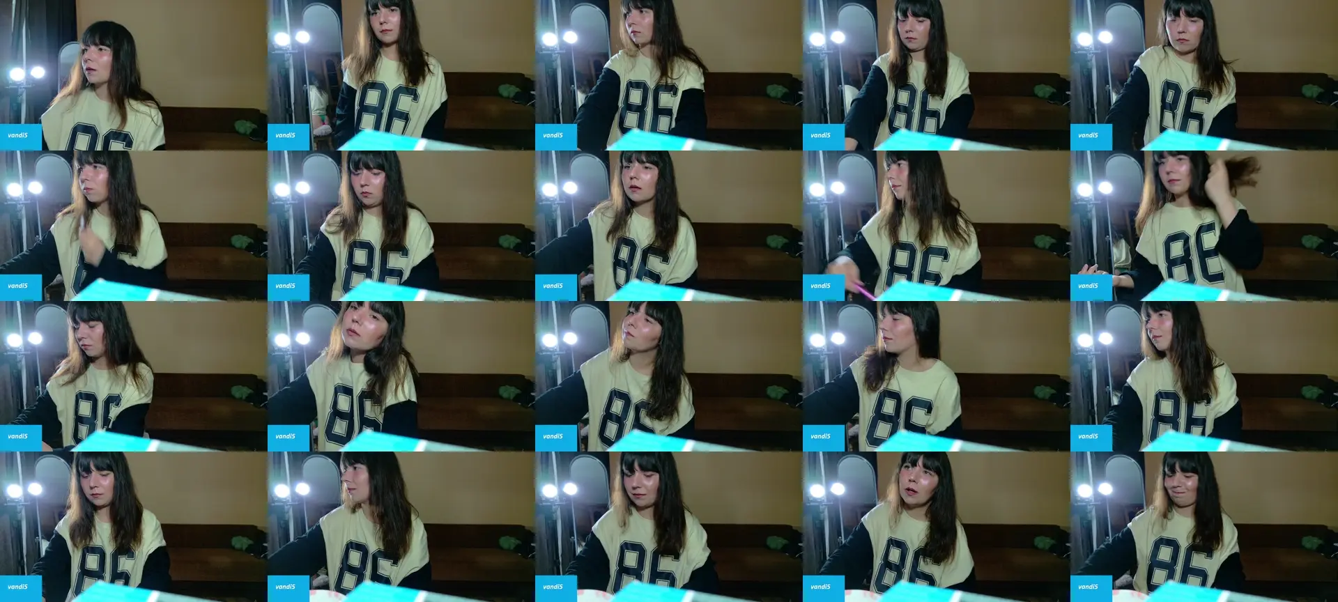 Itsvandixx photo contact sheet