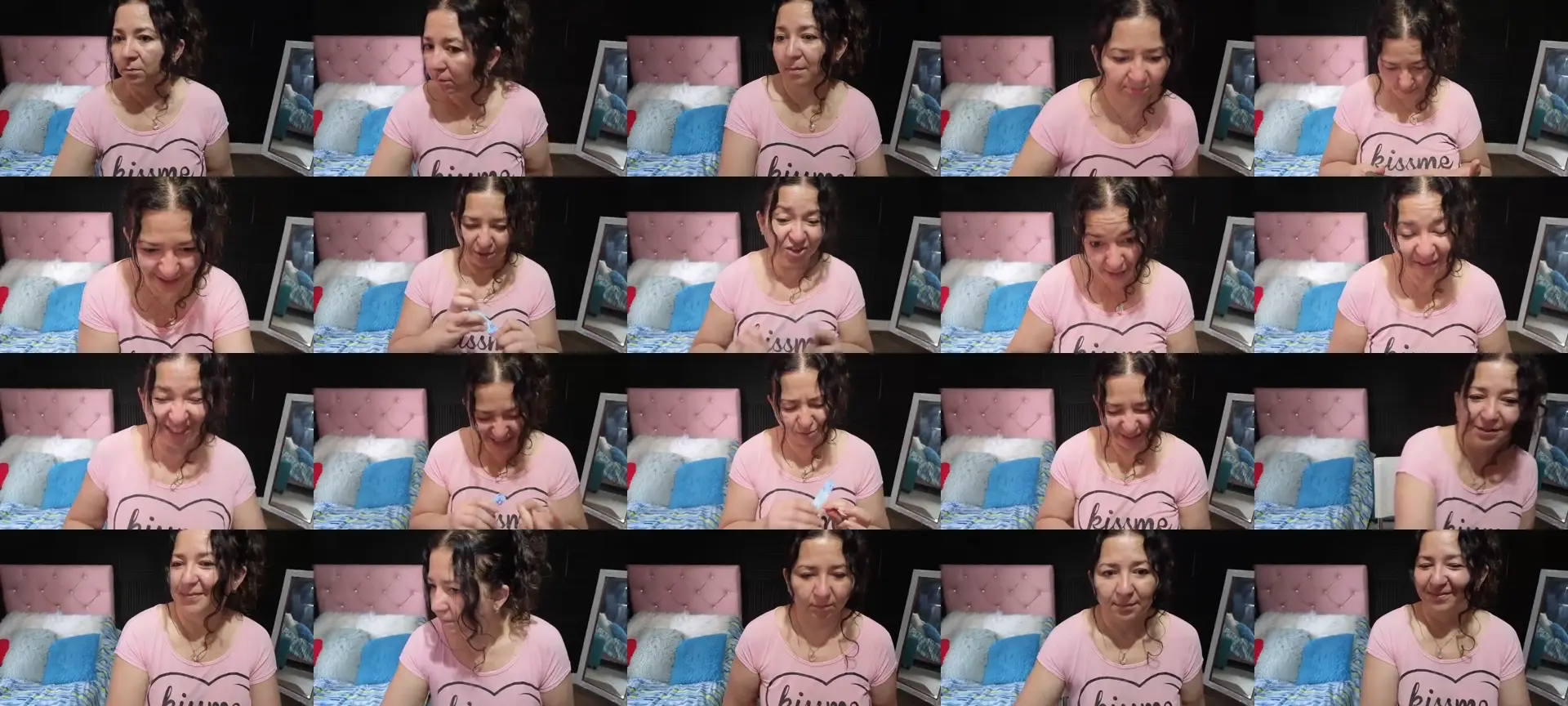 Katifoxxx photo contact sheet