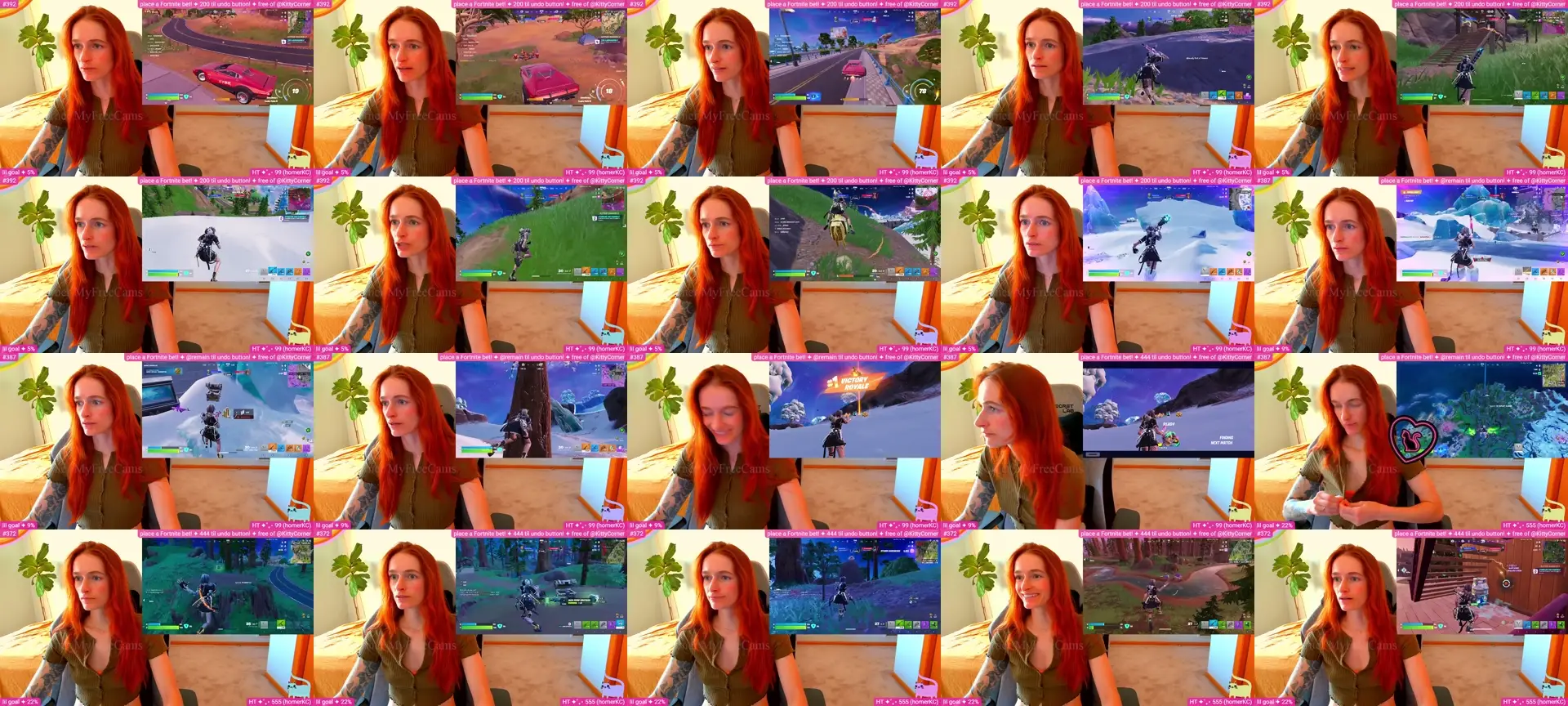 KittyCorner photo contact sheet