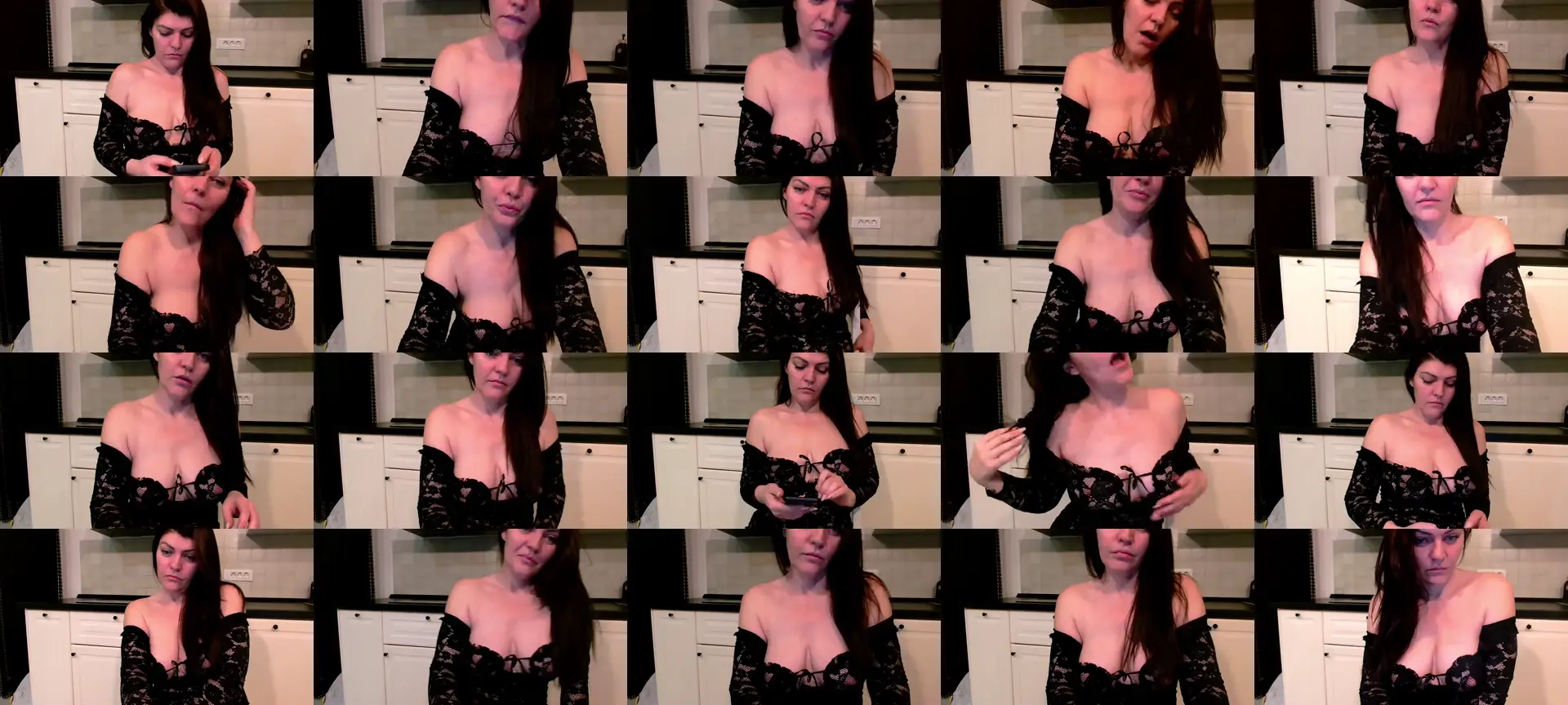 LisaGoddesss photo contact sheet