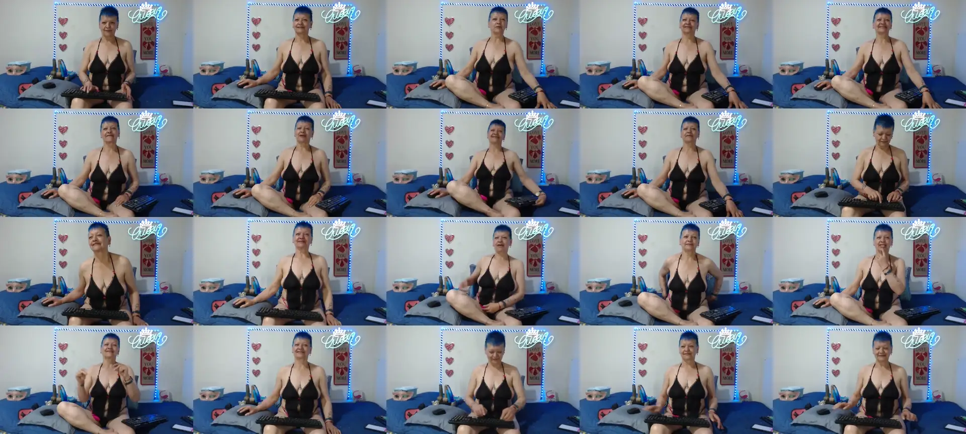 Loquitaqueen photo contact sheet