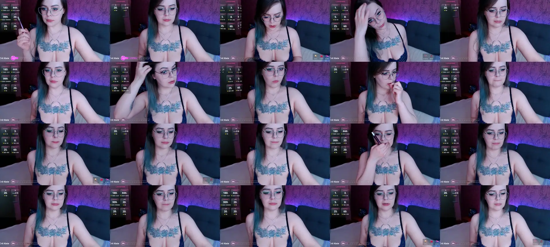 Loraa photo contact sheet