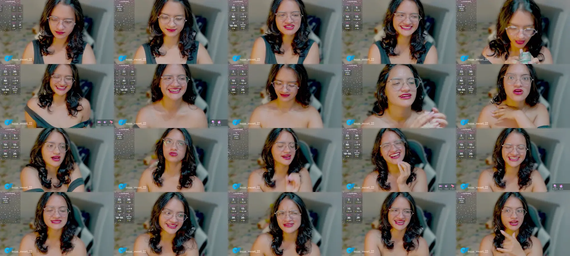 Miiaa_sweet photo contact sheet