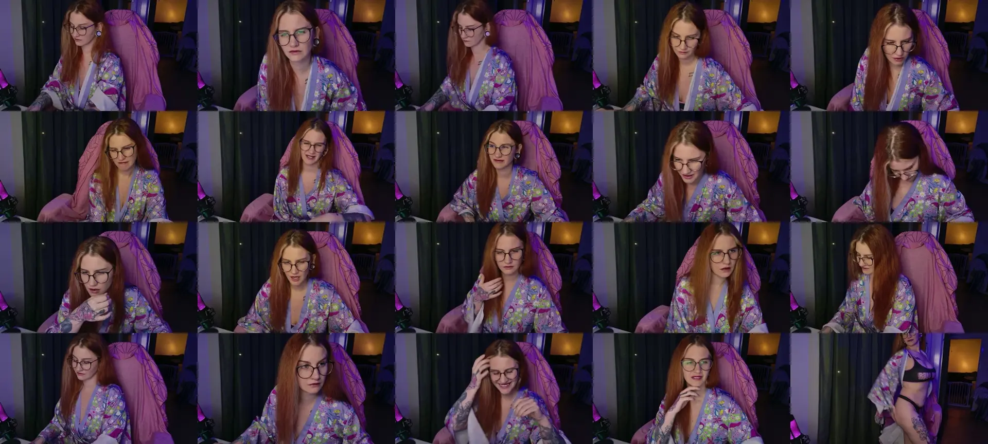 MissColett photo contact sheet