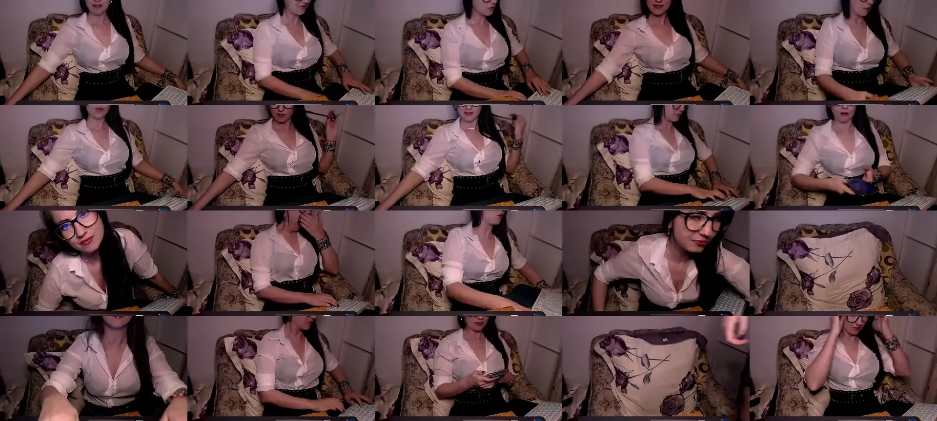 MistressKatja photo contact sheet