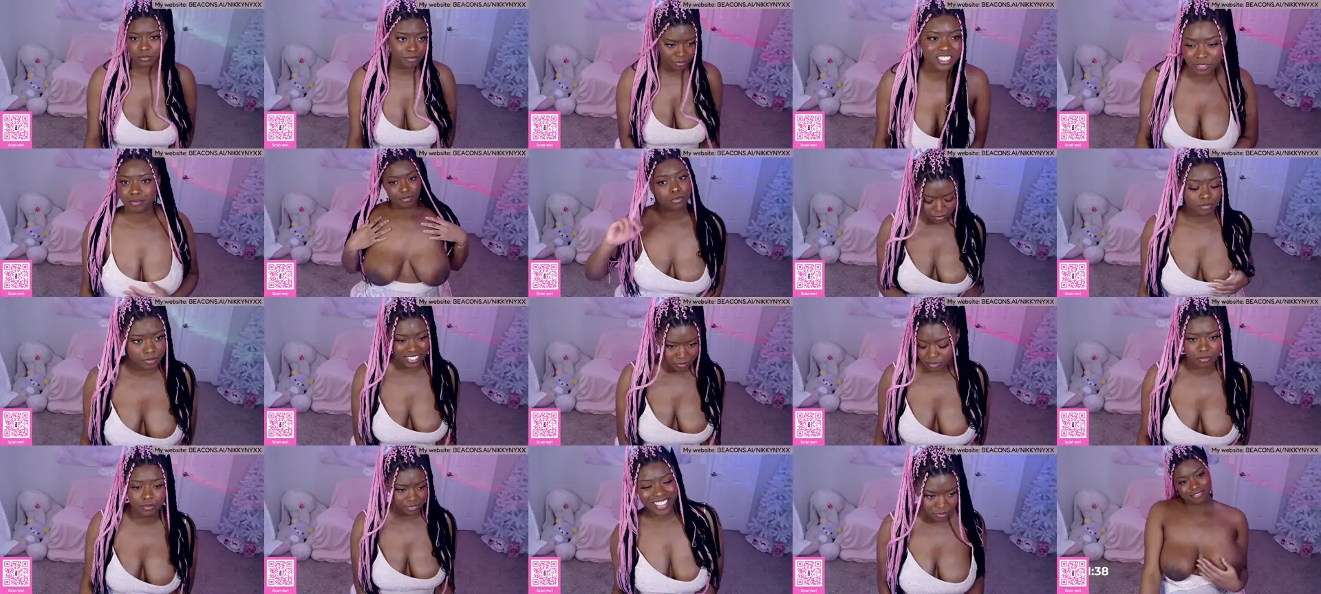 NikkyNyxx photo contact sheet