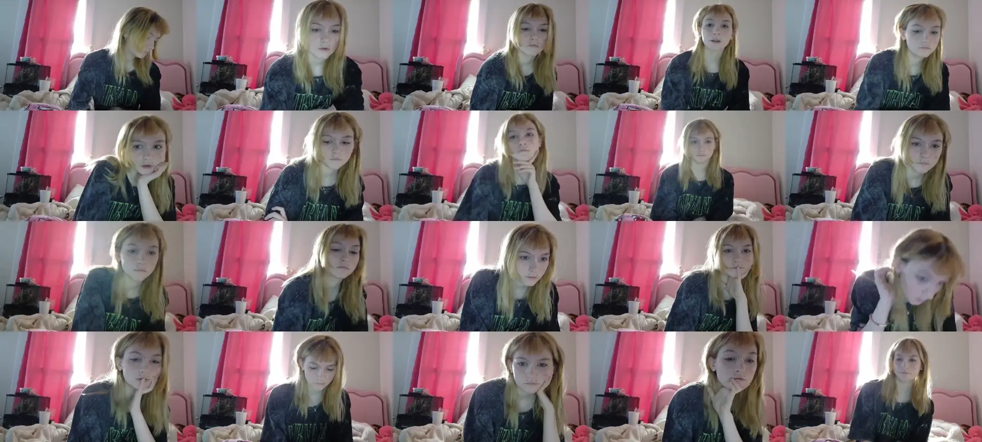 Pr1ncessDolly photo contact sheet