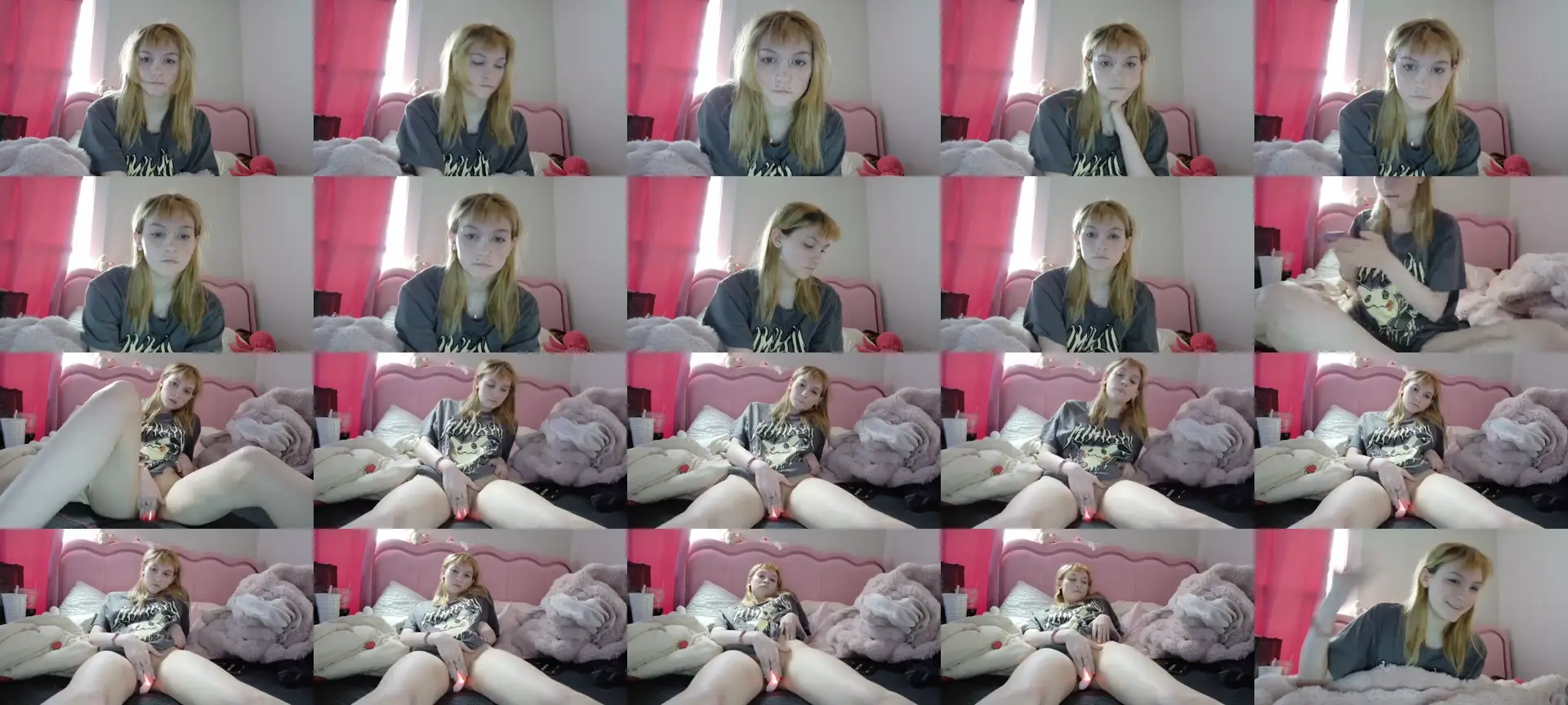 Pr1ncessDolly photo contact sheet