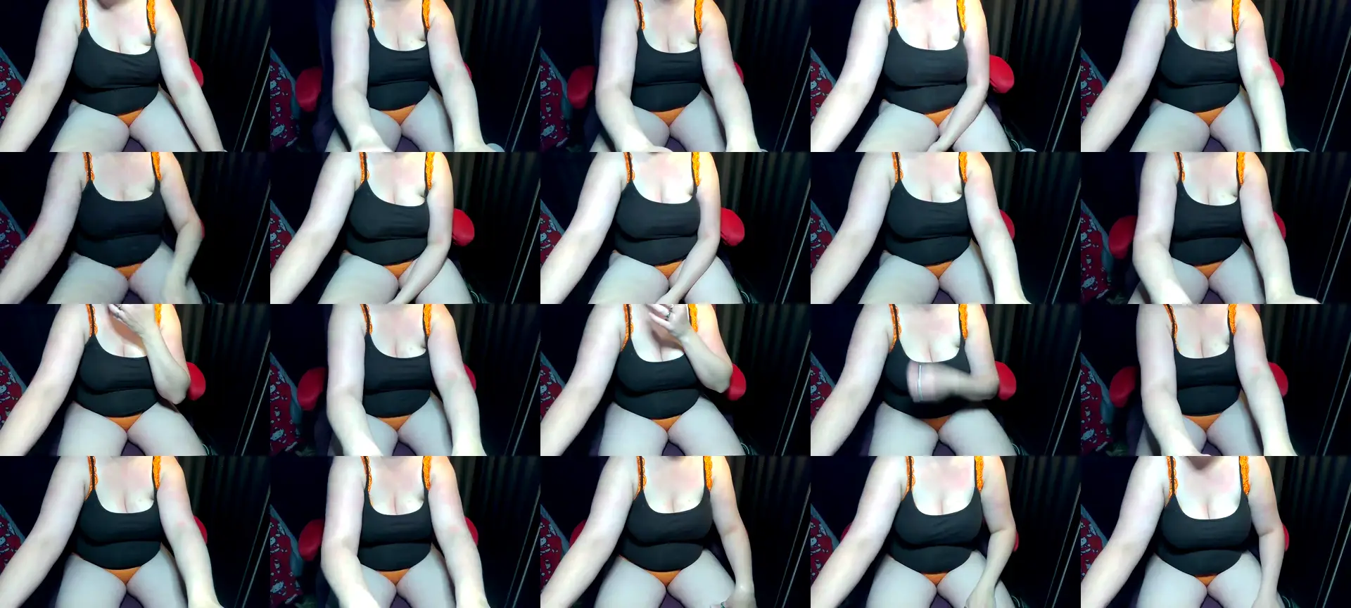 Roosje photo contact sheet