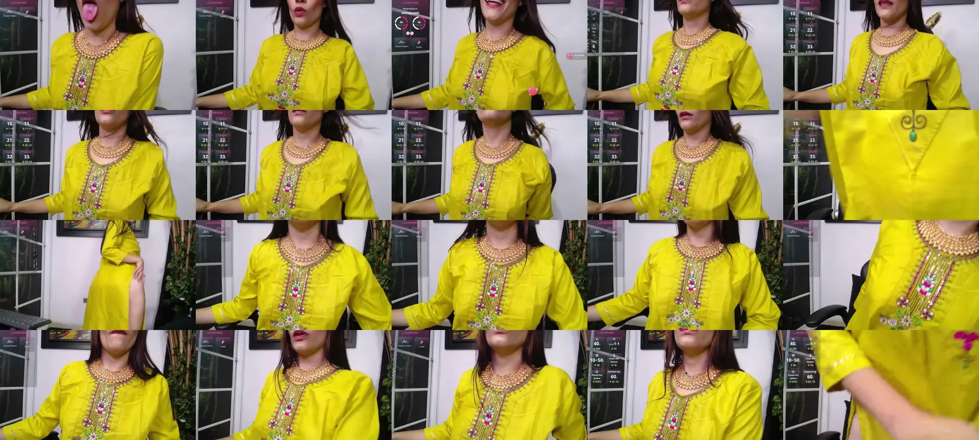 Shantala photo contact sheet