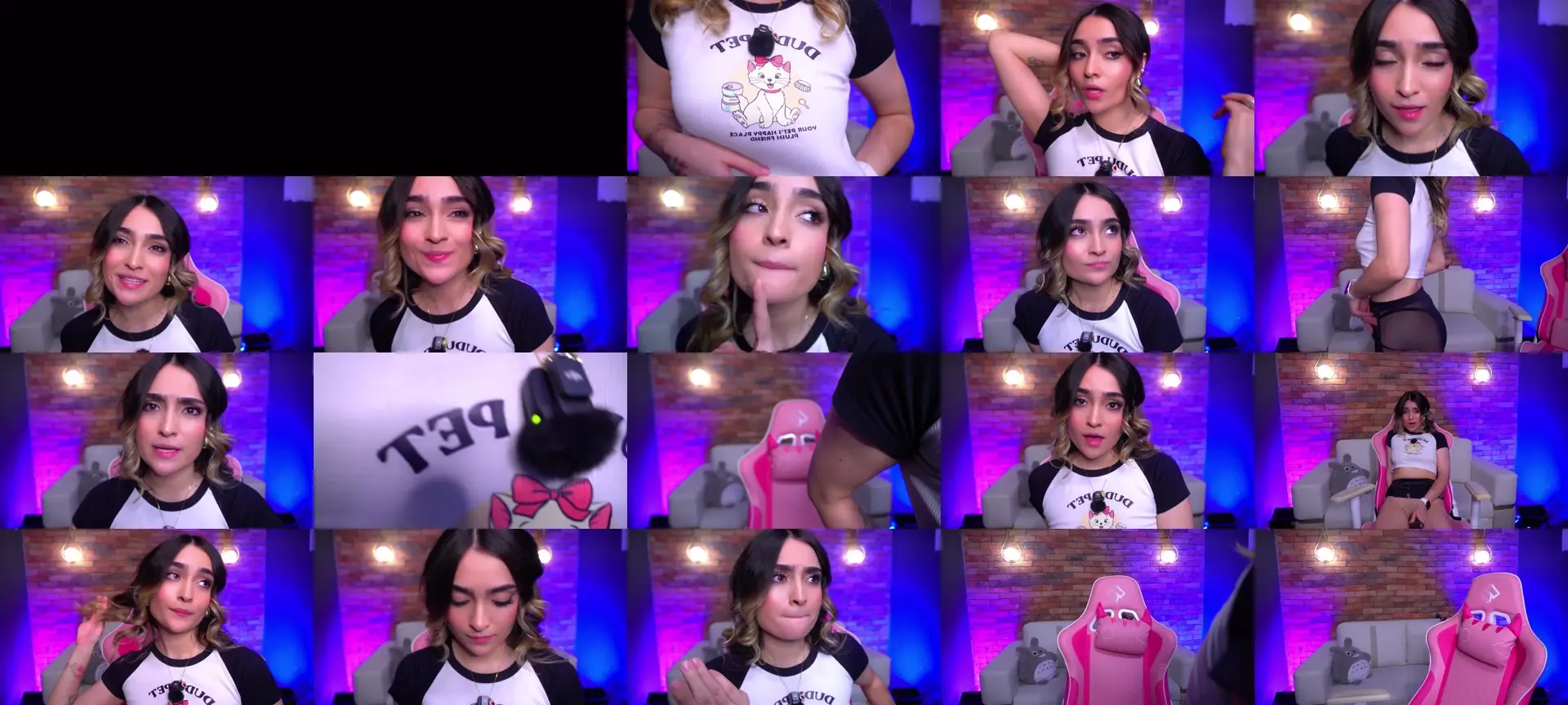 Sugar_h0ney photo contact sheet