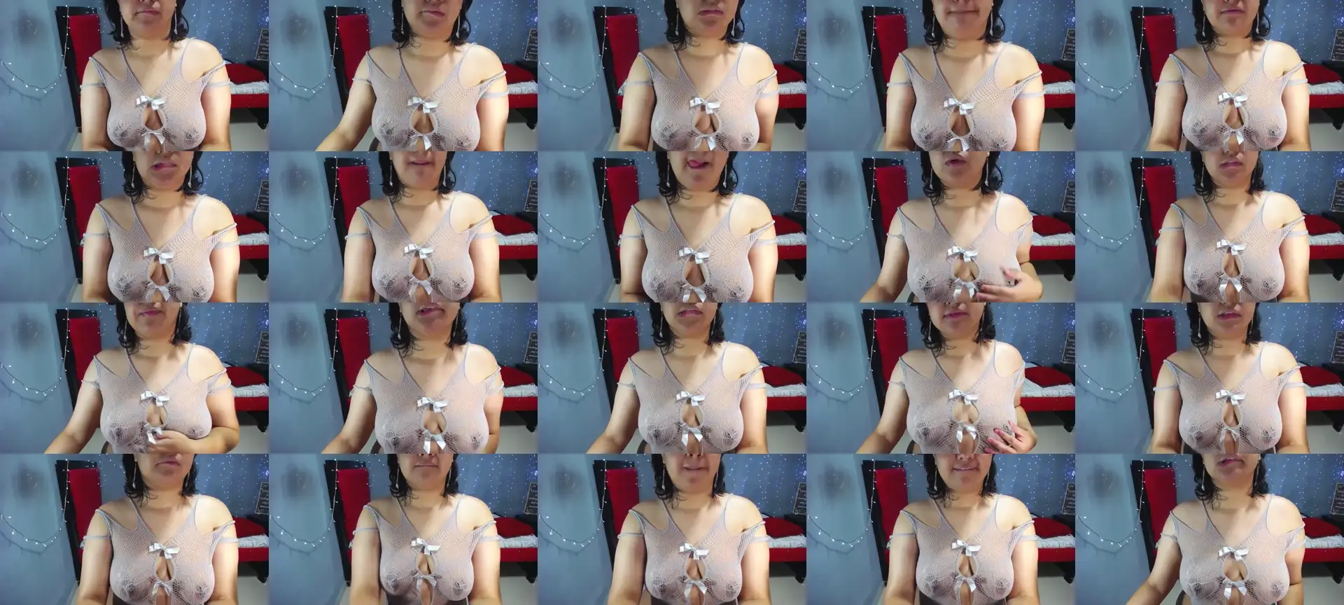 Sweettei photo contact sheet