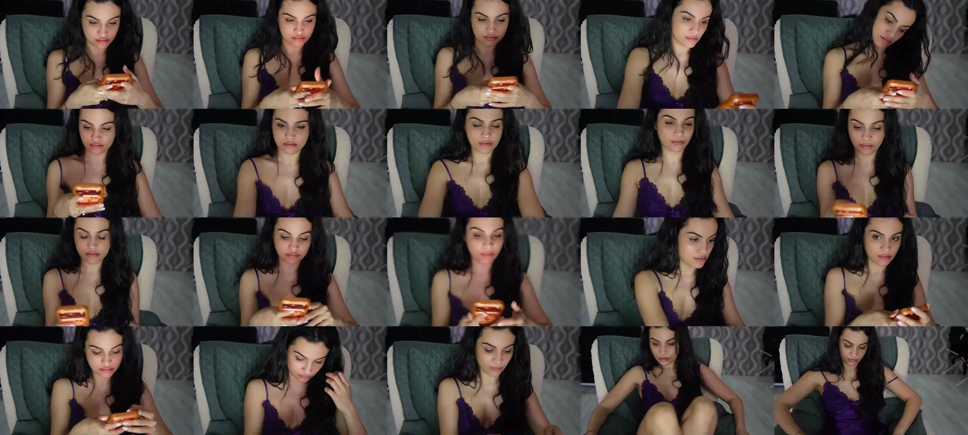 TinyAndrea photo contact sheet