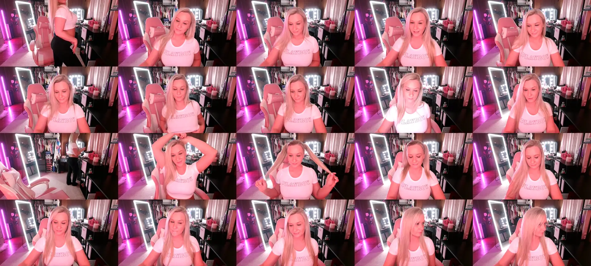 XxCamrenXx photo contact sheet