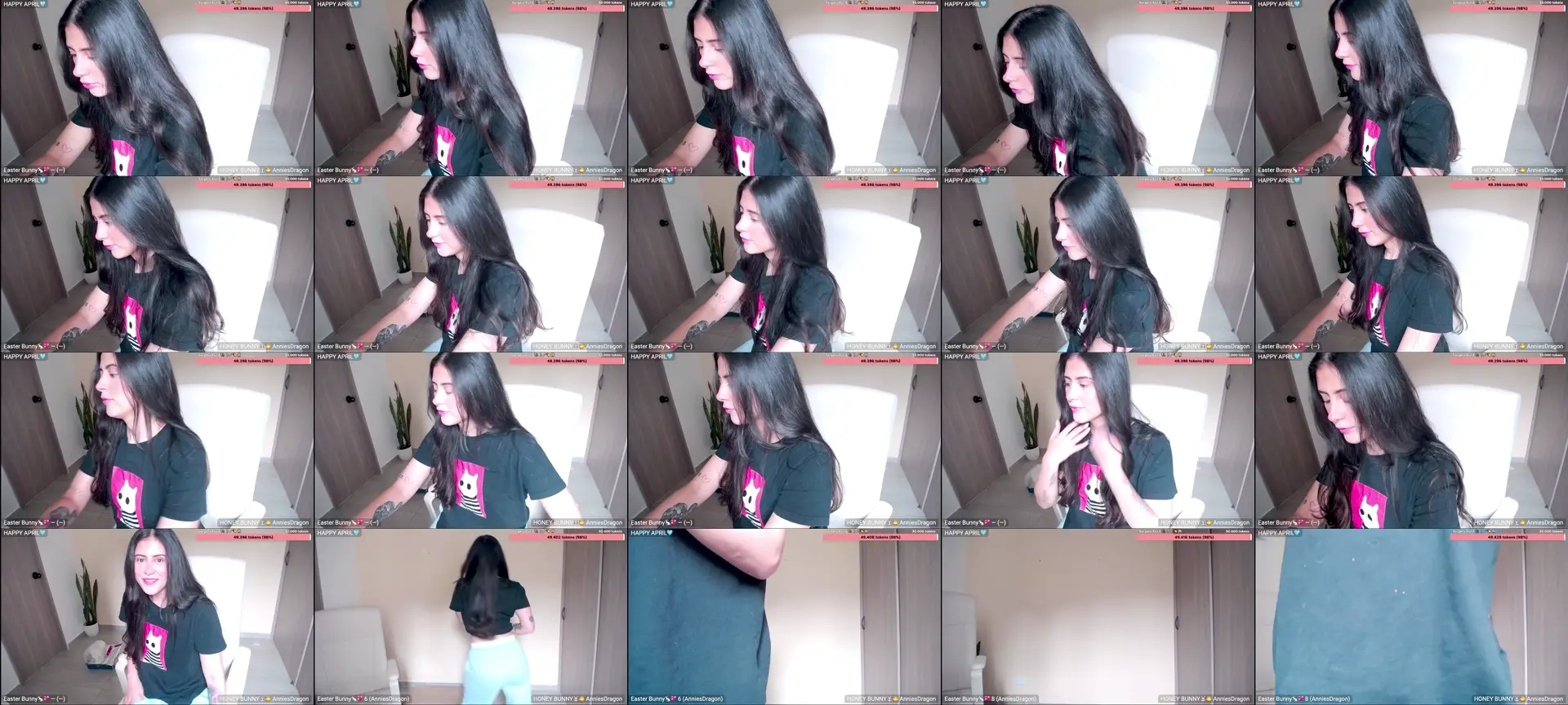 YummyAna photo contact sheet