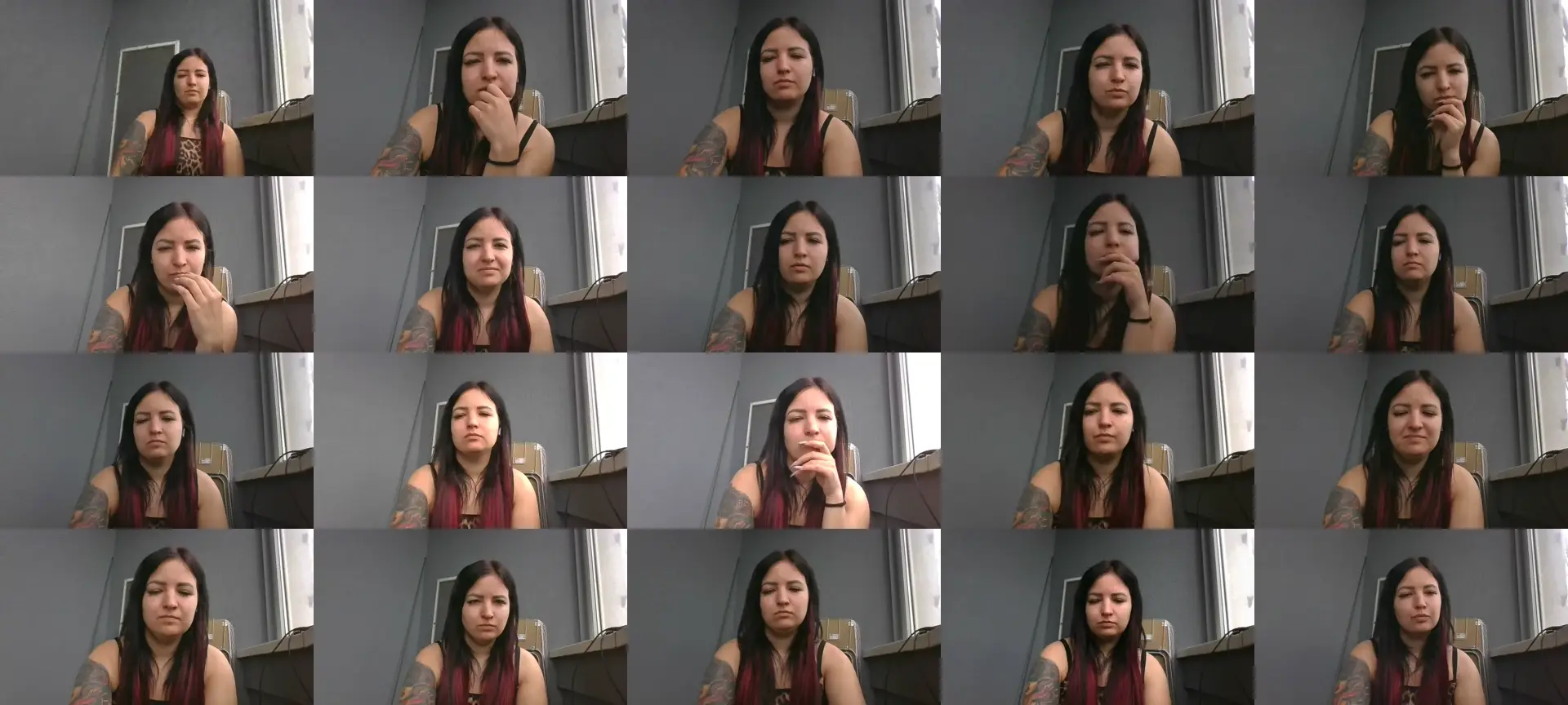 HoneyMuse photo contact sheet