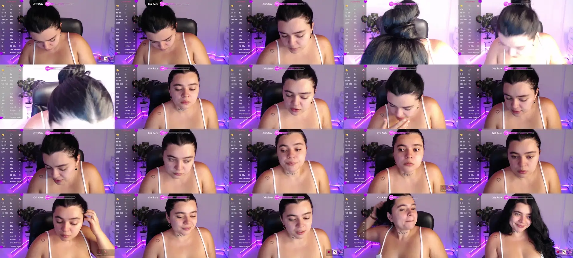 LouisaBonette photo contact sheet