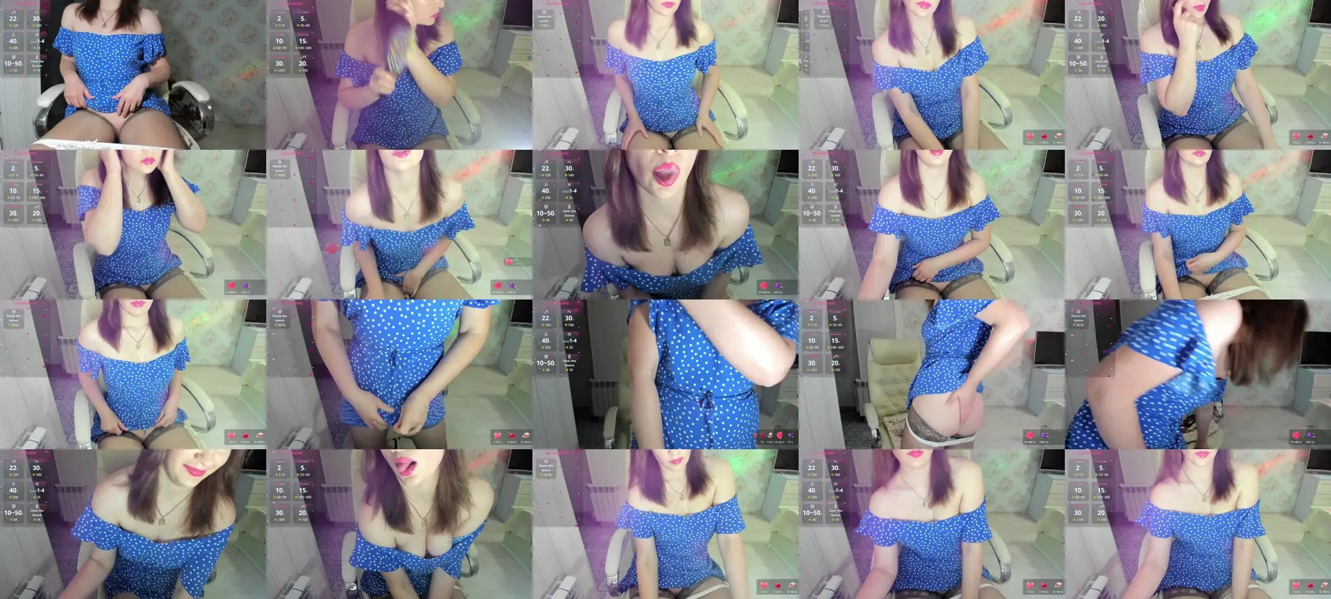 AL1NA photo contact sheet