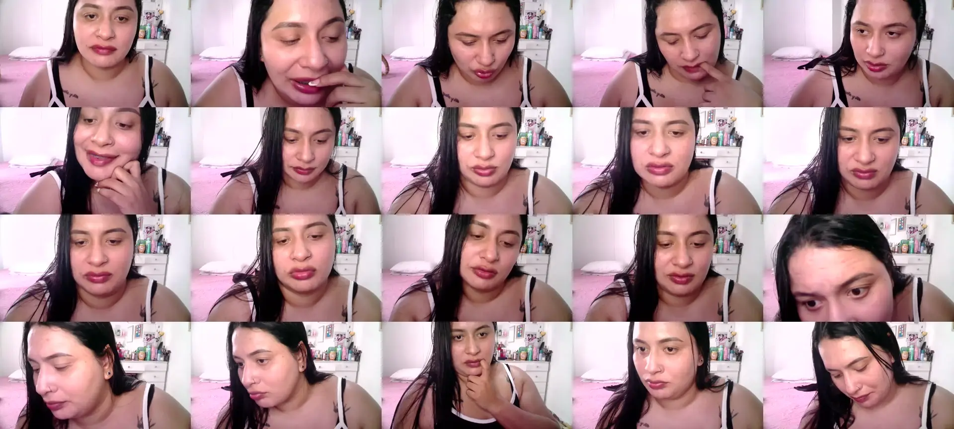 Alice_222 photo contact sheet