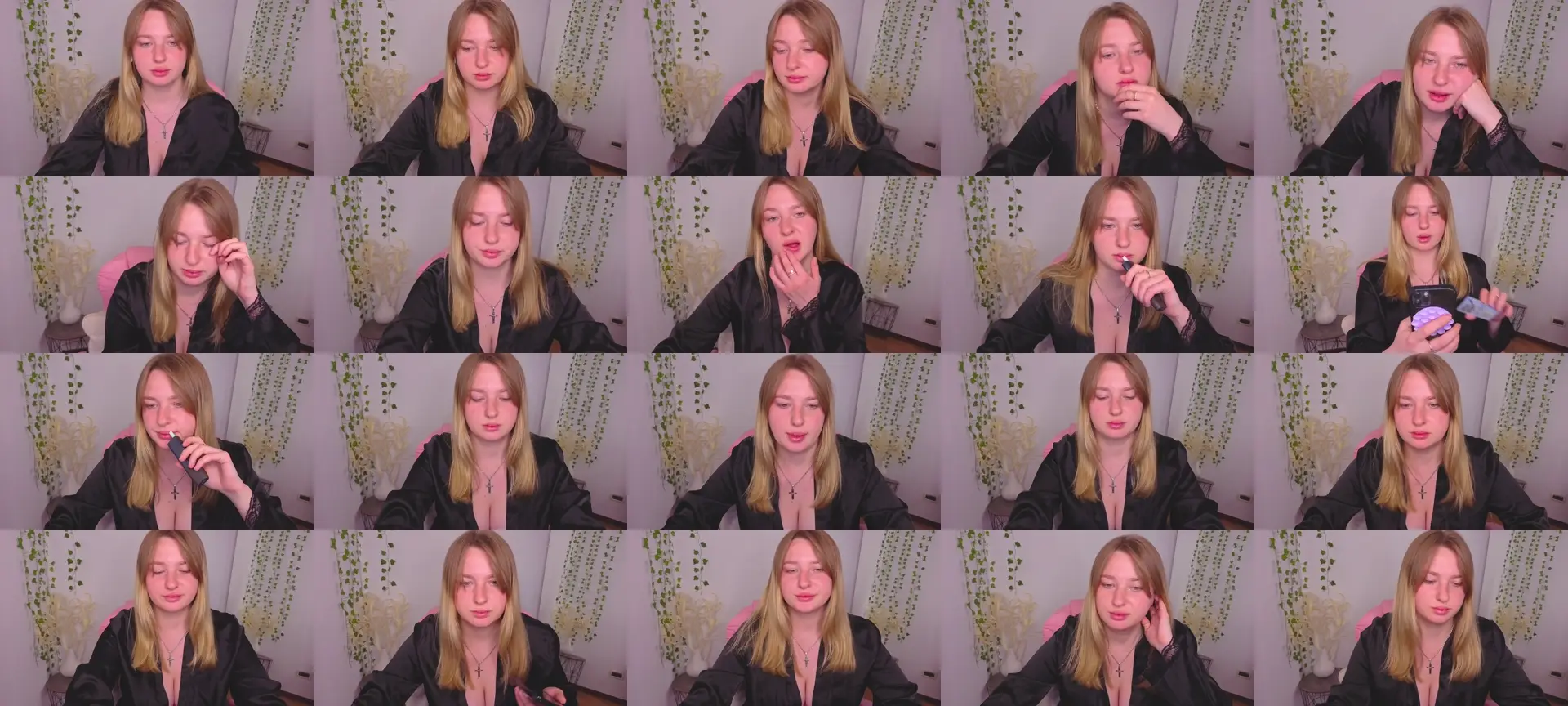 Alice_foxi photo contact sheet