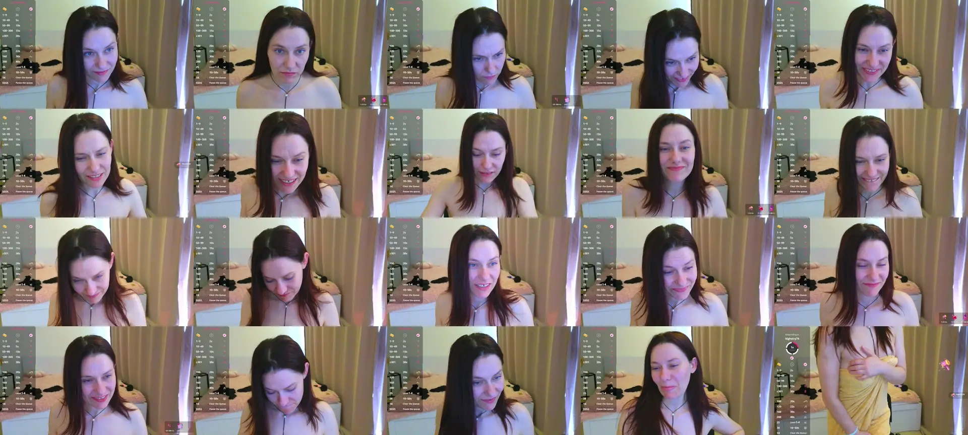 Annaabels photo contact sheet