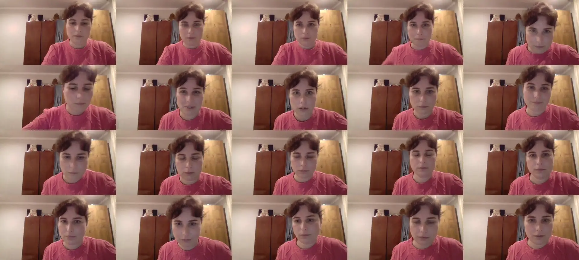 AriaGlow photo contact sheet