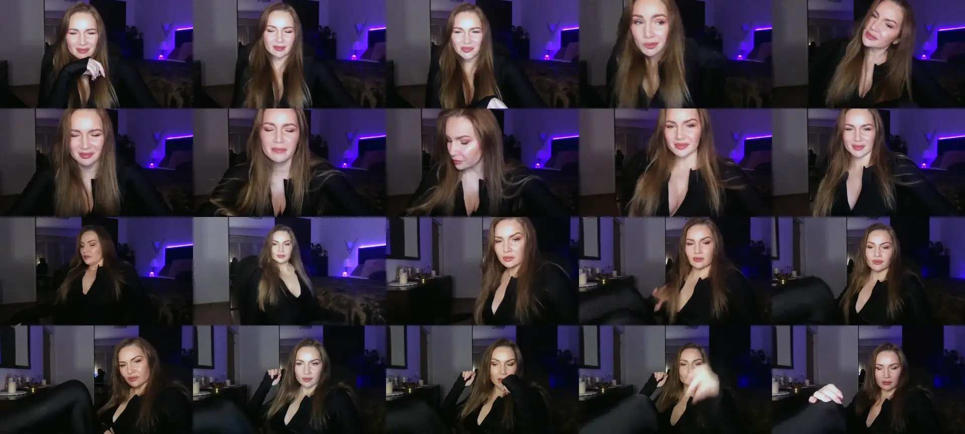 ArianaAri photo contact sheet