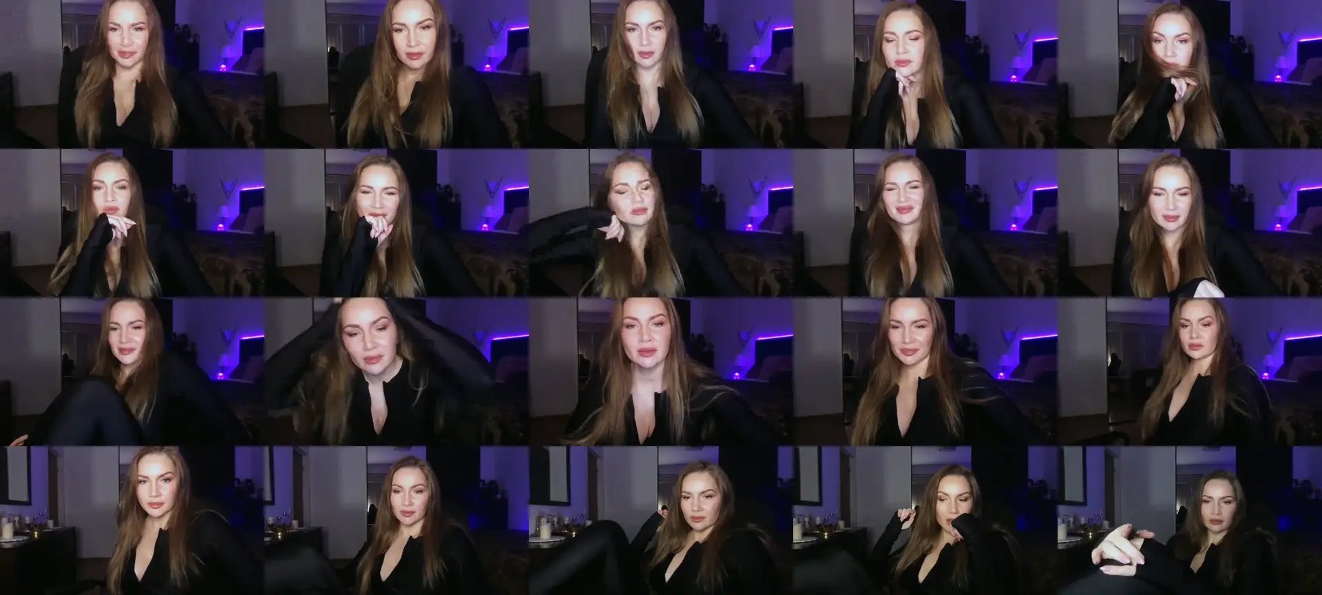 ArianaAri photo contact sheet