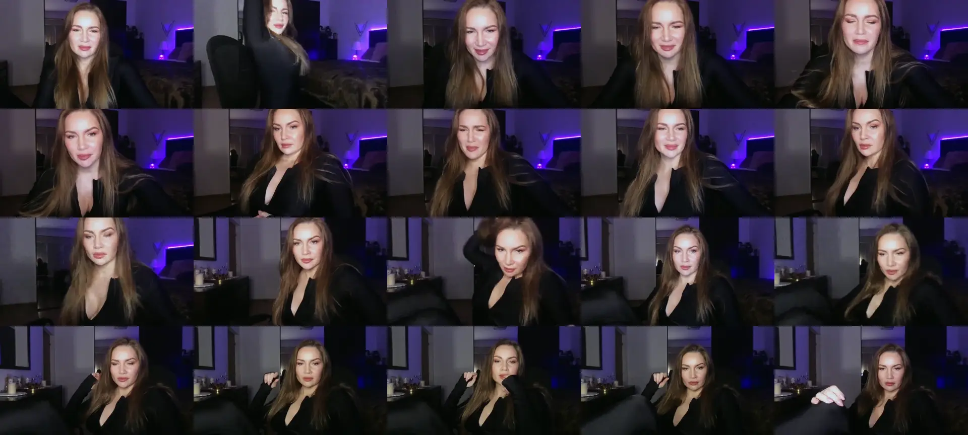 ArianaAri photo contact sheet