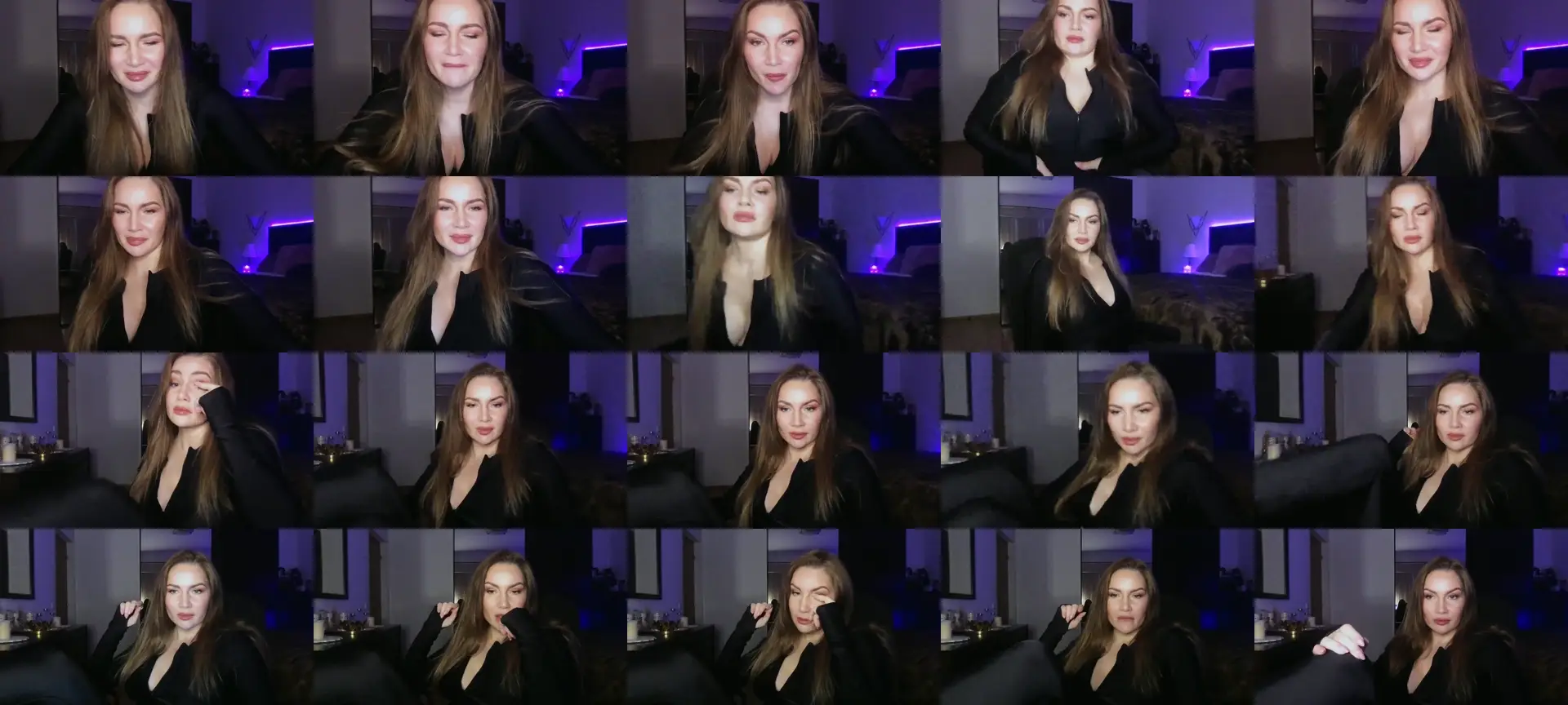 ArianaAri photo contact sheet