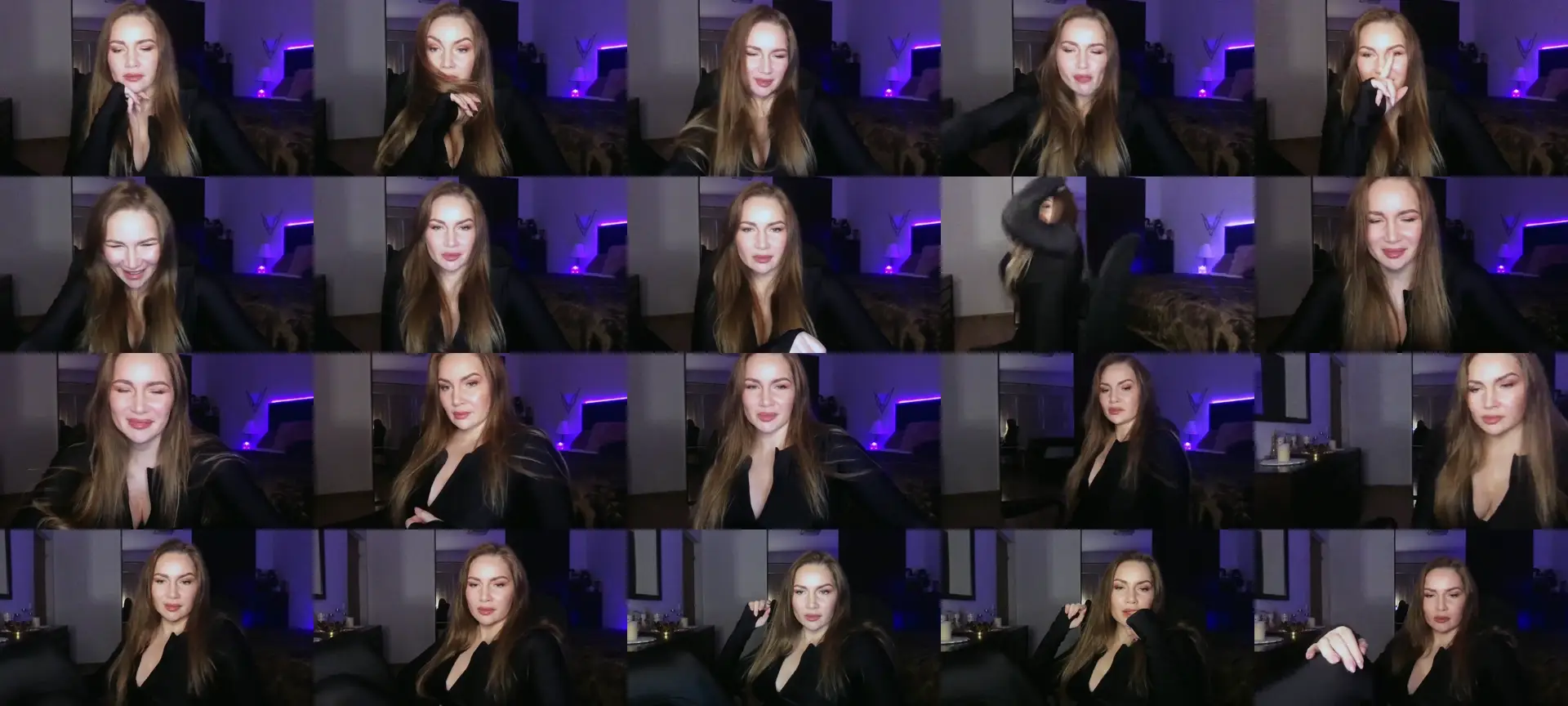 ArianaAri photo contact sheet